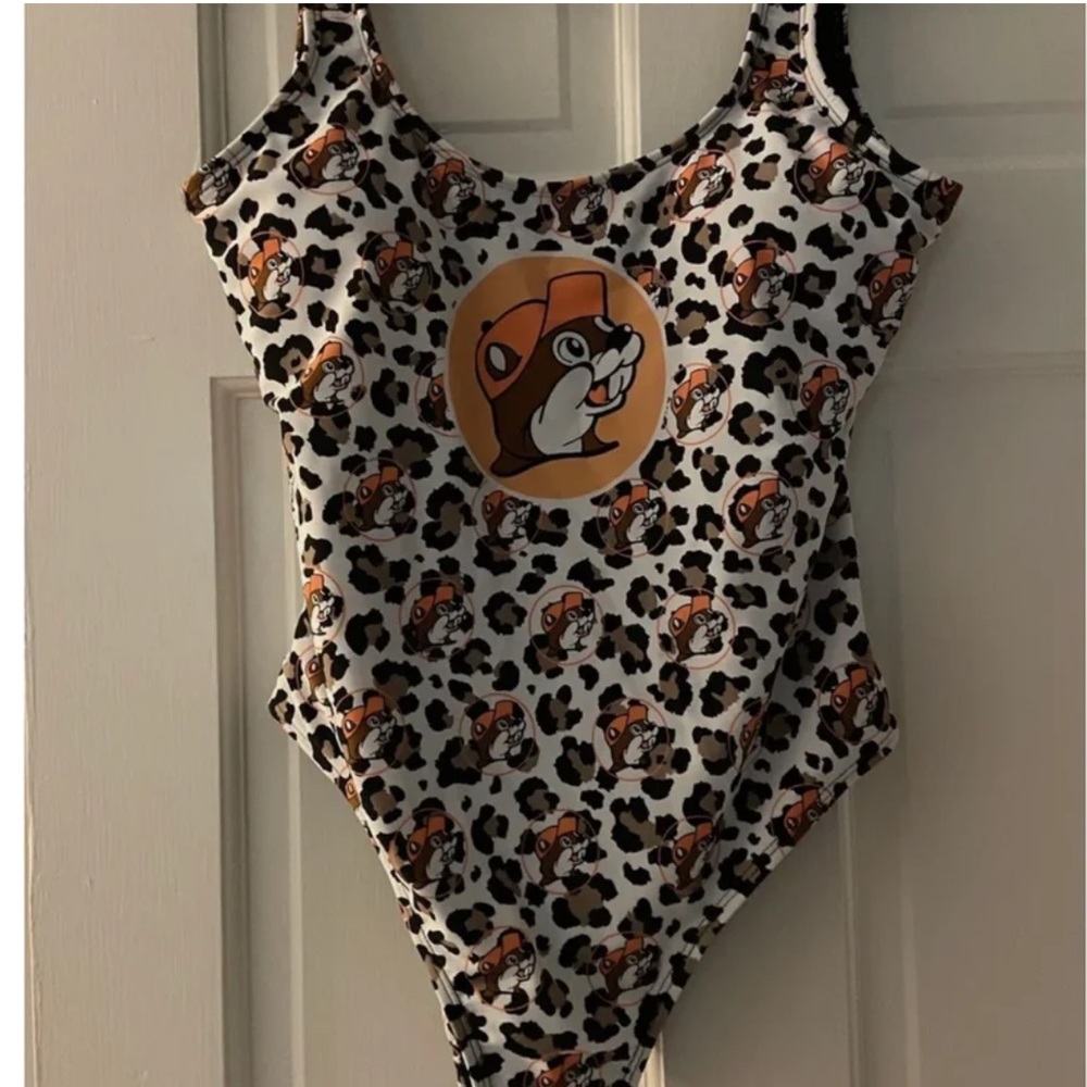 Buccees Leopard Bathing Suit
